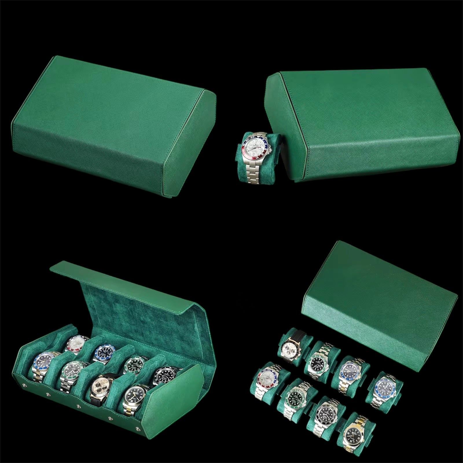 Hexagon - 8 Slot Watch Box