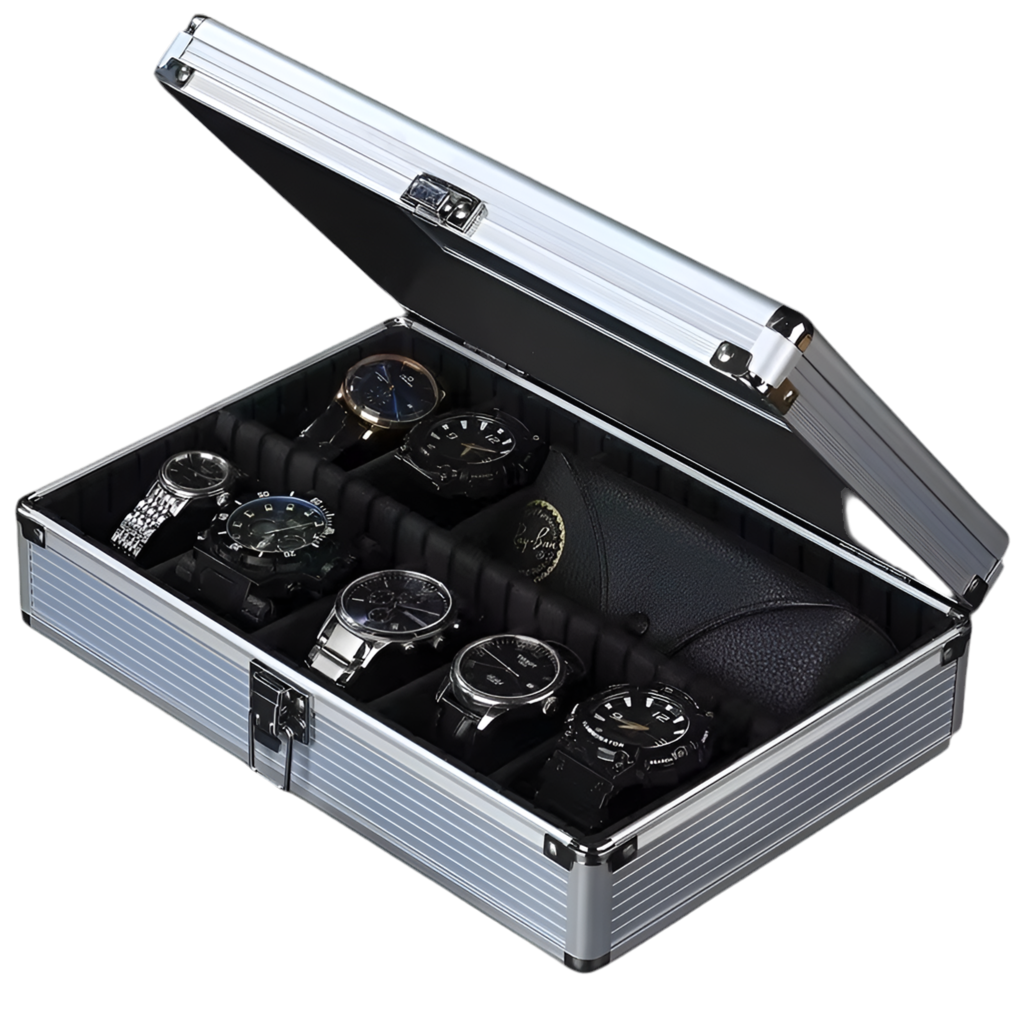 Shock Proof - 10 Slot Watch Box