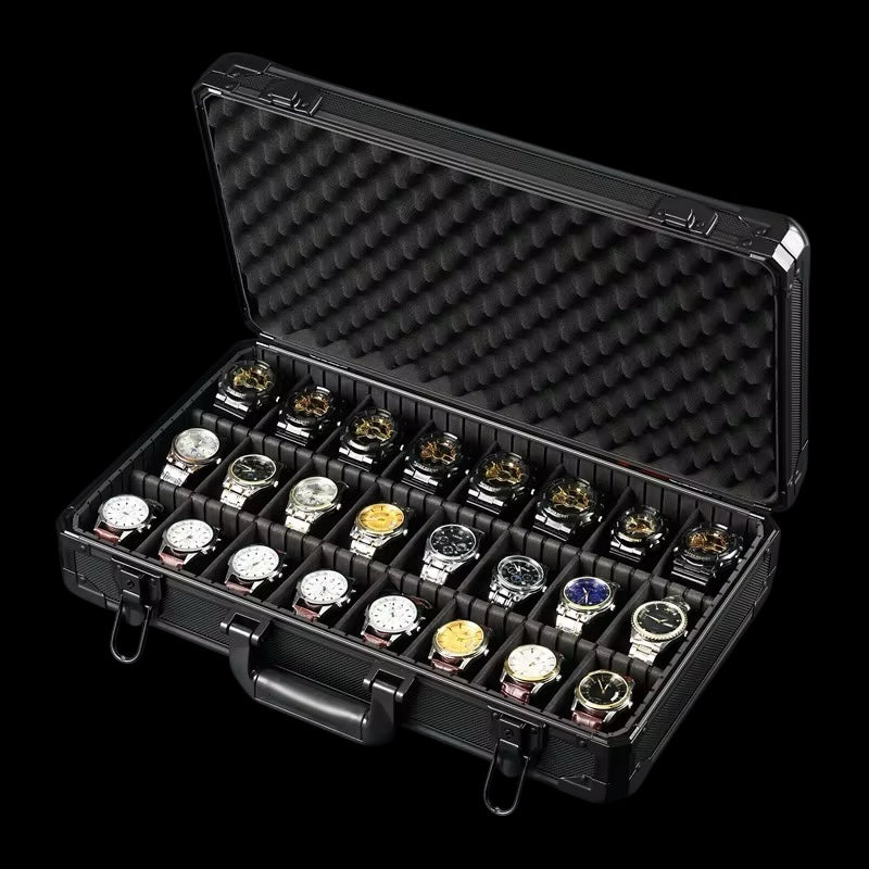 Shock Proof Case - 24 Slot Watch Box