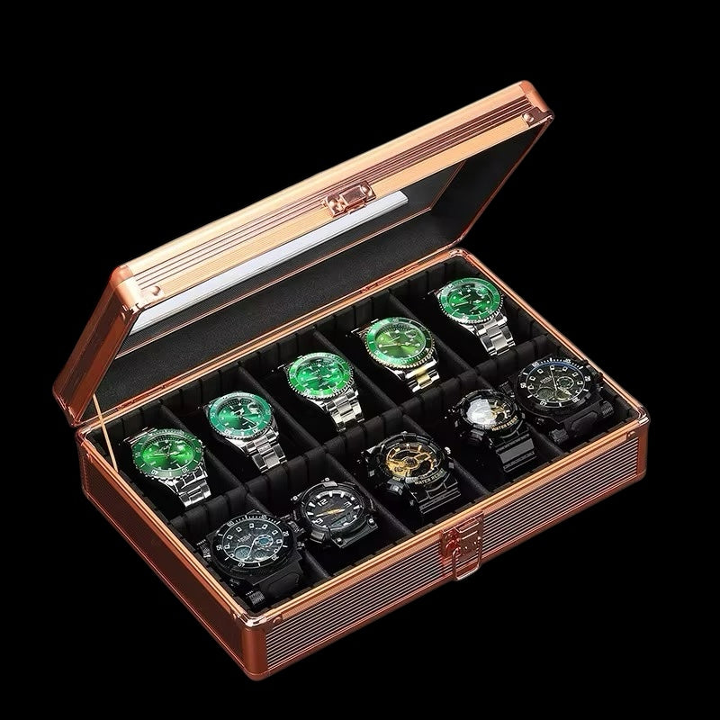 Shock Proof - 10 Slot Watch Box