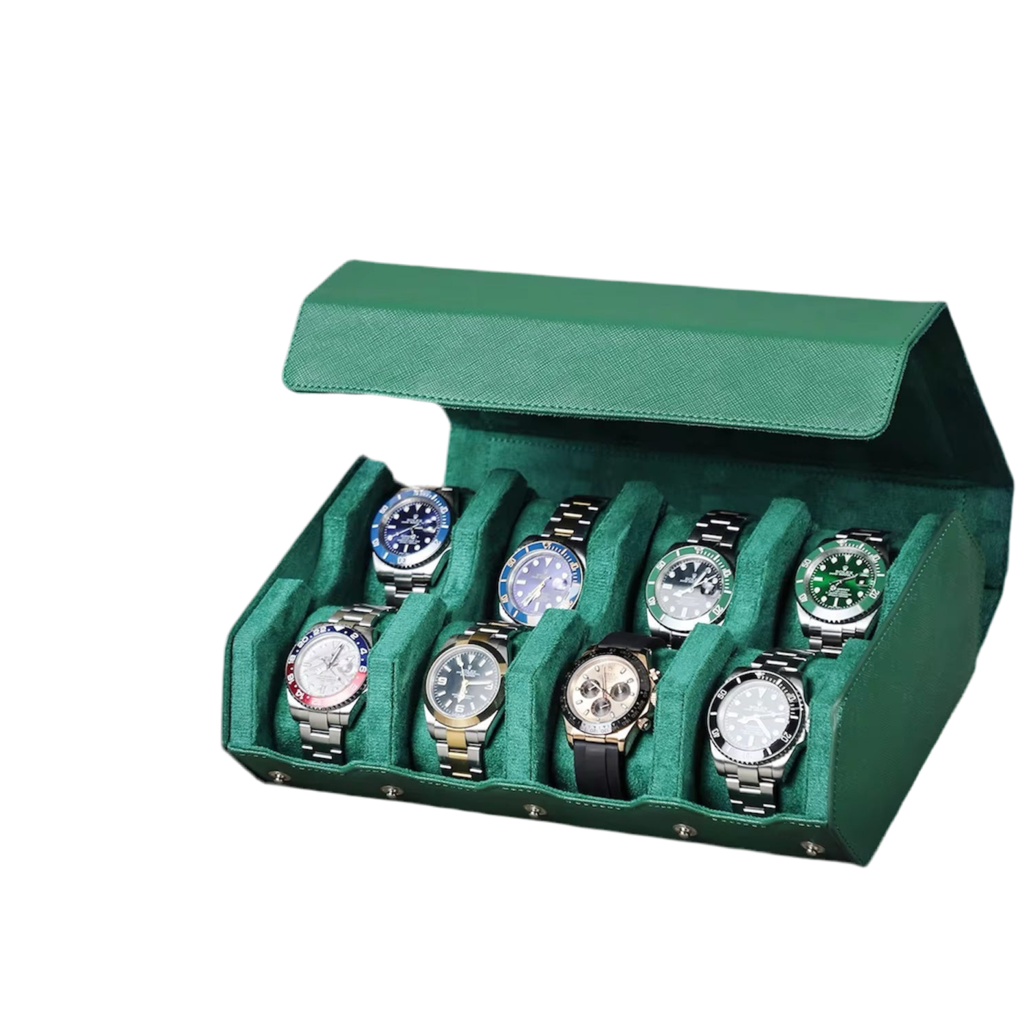 Hexagon - 8 Slot Watch Box