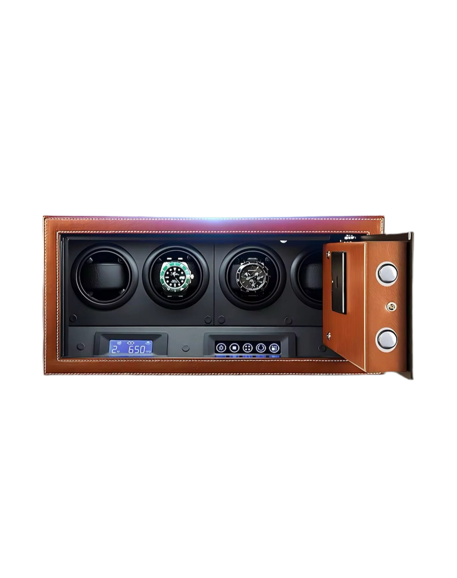 Ramble Security - 4 Slot Watch Winder Safe
