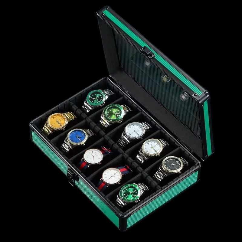 Shock Proof - 10 Slot Watch Box