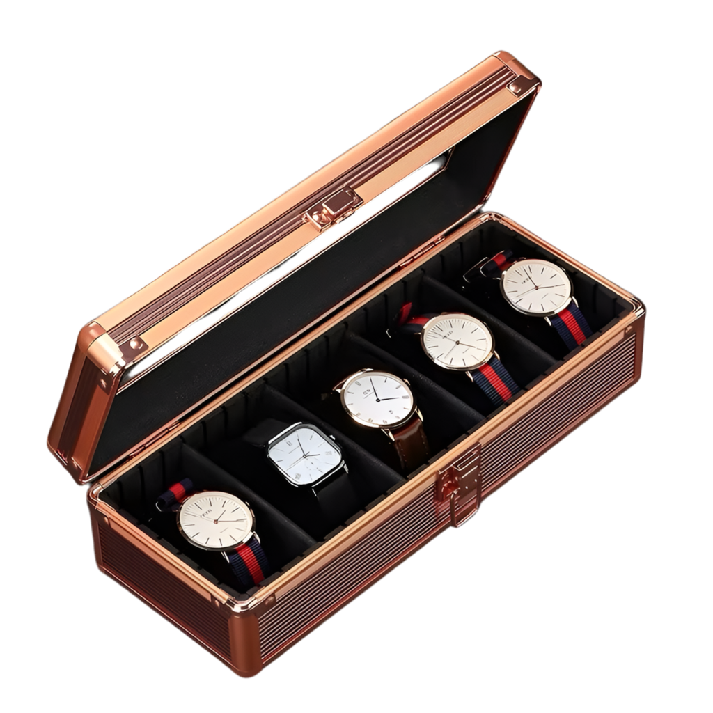 Shock Proof - 5 Slot Watch Box